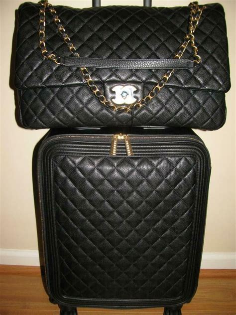 chanel luggage sets|chanel luggage set price.